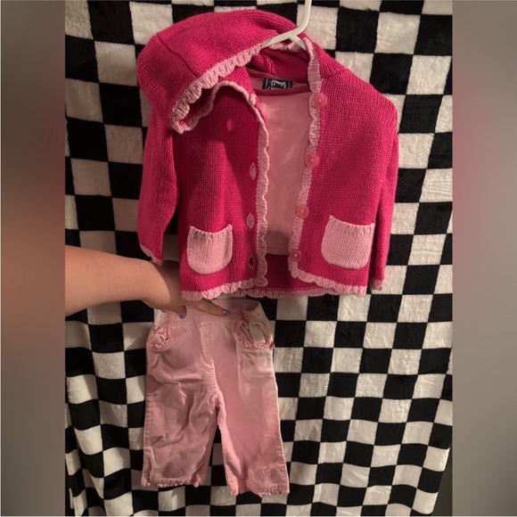 6/9 and 6/12 month vintage baby girl outfits - Picture 3 of 3